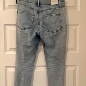 Express Women's Acid Wash Skinny Jeans